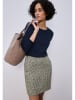 Street One Rok beige/geel/lichtblauw