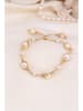 L'Atelier de Gaia Vergold. Armband mit Perlen