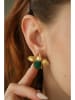 L'Atelier de Gaia Vergold. Ohrstecker mit Edelsteinen