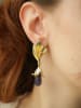 L'Atelier de Gaia Vergold. Ohrstecker mit Edelsteinen 