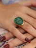 L'Atelier de Gaia Vergold. Ring mit Edelstein