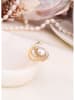 L'Atelier de Gaia Vergold. Ring mit Perle und Edelsteinen
