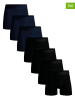 Muchachomalo 7er-Set: Boxershorts in Schwarz/ Dunkelblau