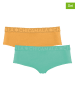 Muchachomalo 2-delige set: hipsters turquoise/oranje