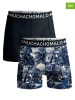 Muchachomalo 2er-Set: Boxershorts in Dunkelblau