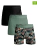 Muchachomalo 3-delige set: boxershorts zwart/mintgroen