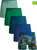 Muchachomalo 5er-Set: Boxershorts in Blau/ Grün
