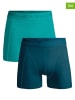 Muchachomalo 2-delige set: boxershorts blauw/turquoise