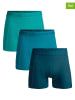 Muchachomalo 3er-Set: Boxershorts in Blau/ Türkis