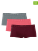 Muchachomalo 3-delige set: hipsters bordeaux/roze/grijs