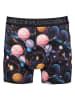 Muchachomalo 3er-Set: Boxershorts in Bunt/ Schwarz