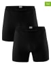 Muchachomalo 2er-Set: Boxershorts in Schwarz