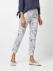 Toni Broek wit/blauw