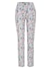 Relaxed by TONI Hose in Weiß/ Pink/ Blau