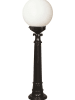 FLORIANE GARDEN Lampa zewnętrzna w kolorze czarno-białym - 95 x Ø 25 cm