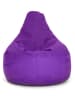 FLORIANE GARDEN Worek w kolorze fioletowym do siedzenia - 80 x 75 x 30 cm
