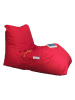 FLORIANE GARDEN Sitzsack in Rot - (B)60 x (H)75 x (T)110 cm