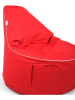 FLORIANE GARDEN Worek w kolorze czerwonym do siedzenia - 80 x 75 x 30 cm