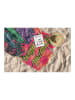 FLORIANE GARDEN Strandlaken "Vacation" roze/paars