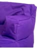 FLORIANE GARDEN Sitzsack in Lila - (B)80 x (H)80 x (T)30 cm