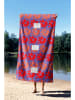 Elizabed Ręcznik plażowy "Tropical Vibes" ze wzorem
