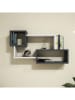 Scandinavia Concept Wandmeubel antraciet/wit - (B)90,6 x (H)51 x (D)20 cm