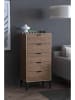 Scandinavia Concept Kommode ''Arden'' in Braun - (B)50 x (H)105 x (T)40 cm