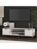 Scandinavia Concept TV-ladekast "Arden" wit - (B)140 x (H)46 x (D)35 cm