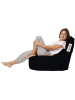 Scandinavia Concept Zitzak "Baton" zwart - (B)70 x (H)70 x (D)35 cm