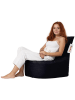 Scandinavia Concept Zitzak "Baton" zwart - (B)70 x (H)70 x (D)35 cm