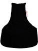 Scandinavia Concept Zitzak "Baton" zwart - (B)70 x (H)70 x (D)35 cm