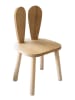 Scandinavia Concept Kinderstuhl "Bunny" in Natur - (B)30 x (H)55 x (T)25 cm