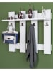 Scandinavia Concept Wandgarderobe "Carina" in Weiß - (B)70 x (H)70 x (T)14,5 cm