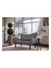 Scandinavia Concept Sofa "Chatto" in Grau - (B)140 x (H)70 x (T)65 cm