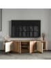 Scandinavia Concept TV-Kommode in Braun/ Beige - (B)180 x (H)50 x (T)33 cm