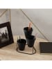 Scandinavia Concept Blumenständer in Schwarz - (B)19 x (H)20 x (T)19 cm