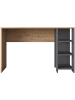Scandinavia Concept Bureau grijs/lichtbruin - (B)120 x (H)73,8 x (D)45 cm