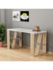 Scandinavia Concept Bureau "Honey" lichtbruin/wit - (B)140 x (H)75 x (D)60 cm