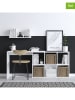 Scandinavia Concept 2-delige set: bureau met wandmeubel "Jack" wit
