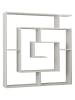 Scandinavia Concept Boekenkast "Labirent" wit - (B)125 x (H)128,6 x (D)22 cm