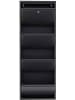 Scandinavia Concept Schoenenkast antraciet - (B)50 x (H)136 x (D)15 cm