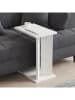 Scandinavia Concept Bijzettafel "Lun" wit - (B)25 x (H)48,6 x (D)50 cm