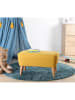 Scandinavia Concept Poef "Moouv" geel - (B)61 x (H)33 x (D)32 cm
