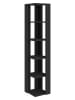 Scandinavia Concept Boekenkast "Nati Corner" zwart - (B)31,8 x (H)160,8 x (D)31,8 cm