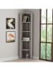 Scandinavia Concept Boekenkast "Nati Corner" taupe - (B)31,8 x (H)160,8 x (D)31,8 cm