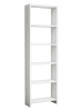 Scandinavia Concept Bücherregal in Weiß - (B)50 x (H)160 x (T)20 cm