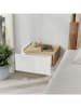 Scandinavia Concept Nachtkastje "Onda" beige - (B)38,4 x (H)18,5 x (D)31 cm