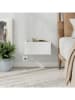 Scandinavia Concept Stolik nocny "Onda" w kolorze biało-beżowym - 38,4 x 18,5 x 31 cm
