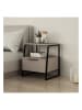 Scandinavia Concept Nachttisch in Beige/ Schwarz - (B)45 x (H)50 x (T)40 cm