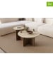 Scandinavia Concept 2er-Set: Couchtische in Beige/ Braun